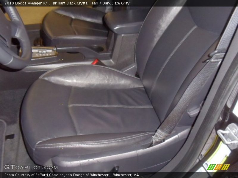 Brilliant Black Crystal Pearl / Dark Slate Gray 2010 Dodge Avenger R/T