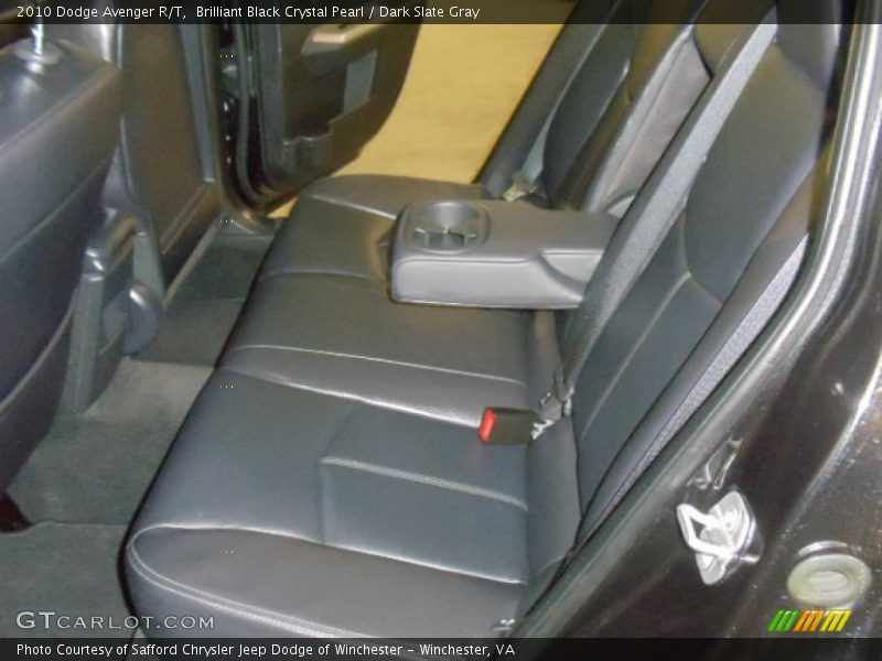 Brilliant Black Crystal Pearl / Dark Slate Gray 2010 Dodge Avenger R/T