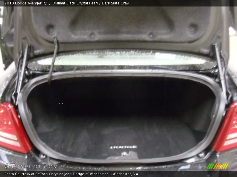 Brilliant Black Crystal Pearl / Dark Slate Gray 2010 Dodge Avenger R/T