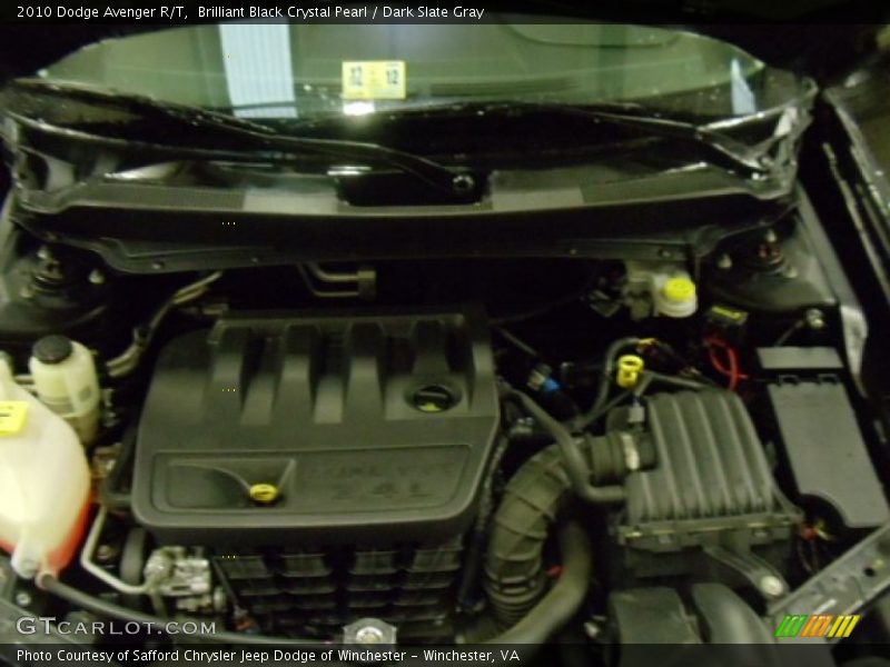 Brilliant Black Crystal Pearl / Dark Slate Gray 2010 Dodge Avenger R/T