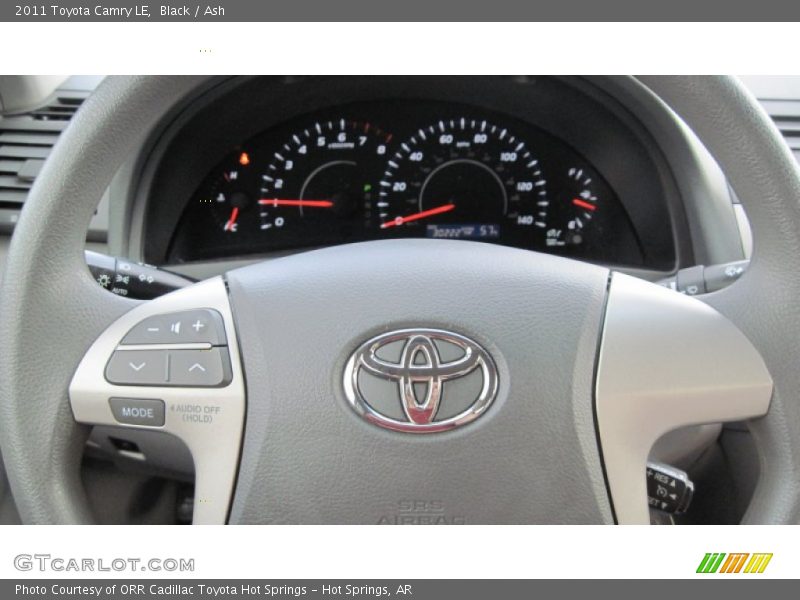 Black / Ash 2011 Toyota Camry LE