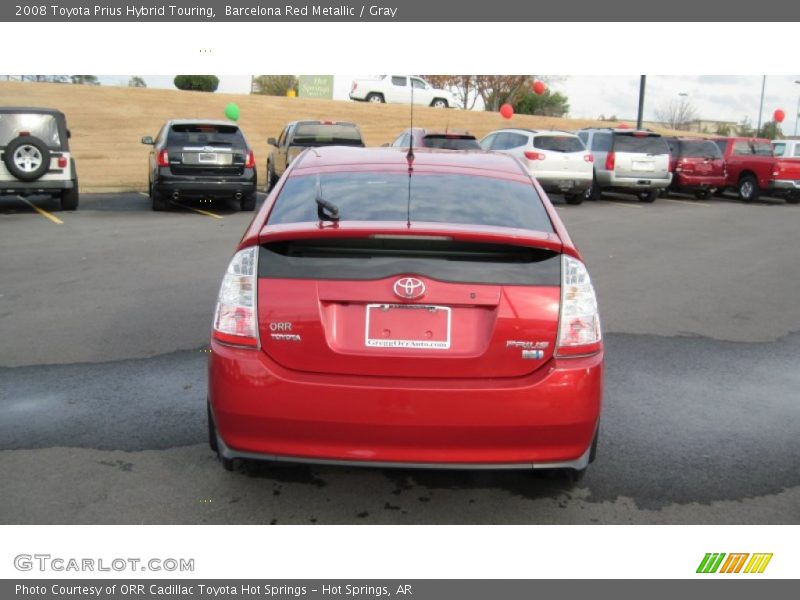 Barcelona Red Metallic / Gray 2008 Toyota Prius Hybrid Touring