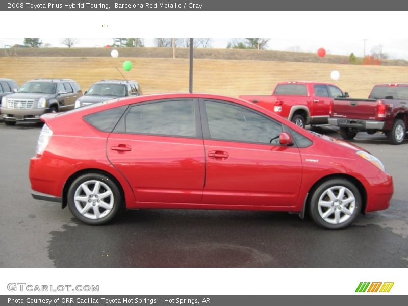 Barcelona Red Metallic / Gray 2008 Toyota Prius Hybrid Touring