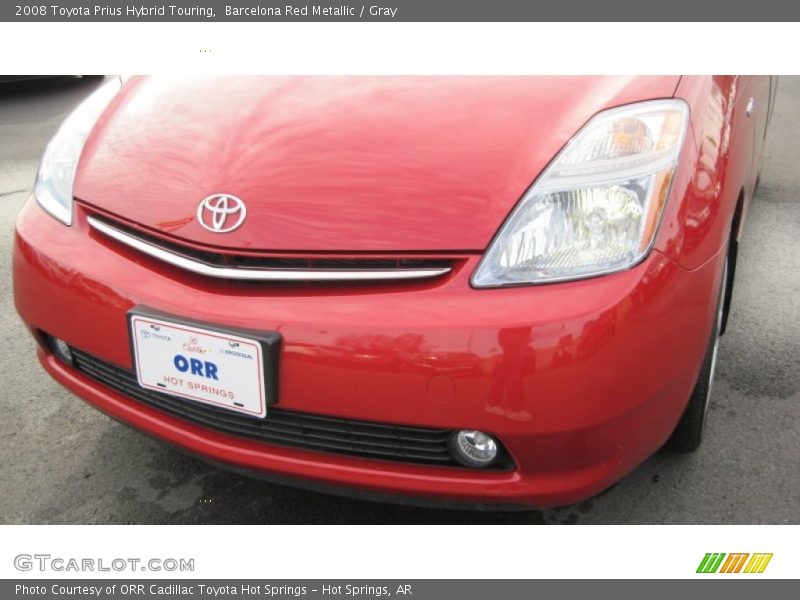 Barcelona Red Metallic / Gray 2008 Toyota Prius Hybrid Touring