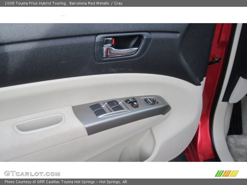 Barcelona Red Metallic / Gray 2008 Toyota Prius Hybrid Touring