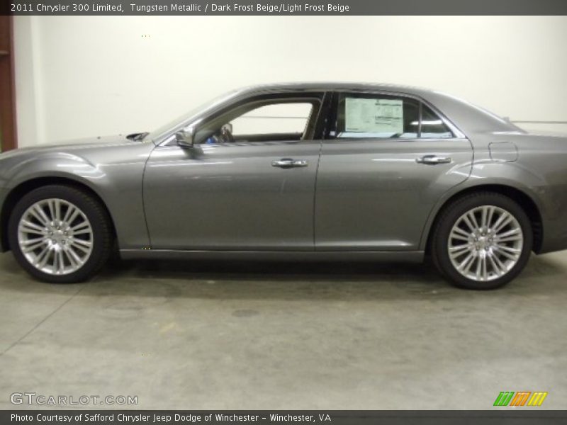 Tungsten Metallic / Dark Frost Beige/Light Frost Beige 2011 Chrysler 300 Limited