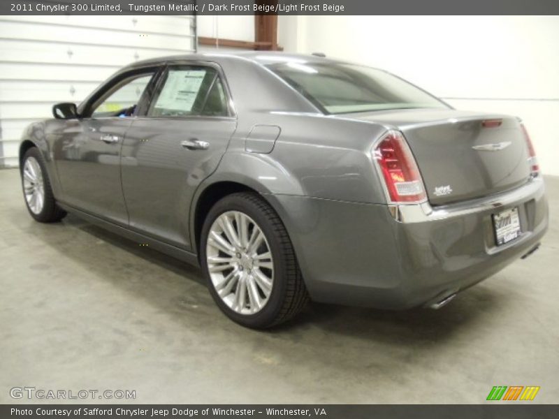Tungsten Metallic / Dark Frost Beige/Light Frost Beige 2011 Chrysler 300 Limited