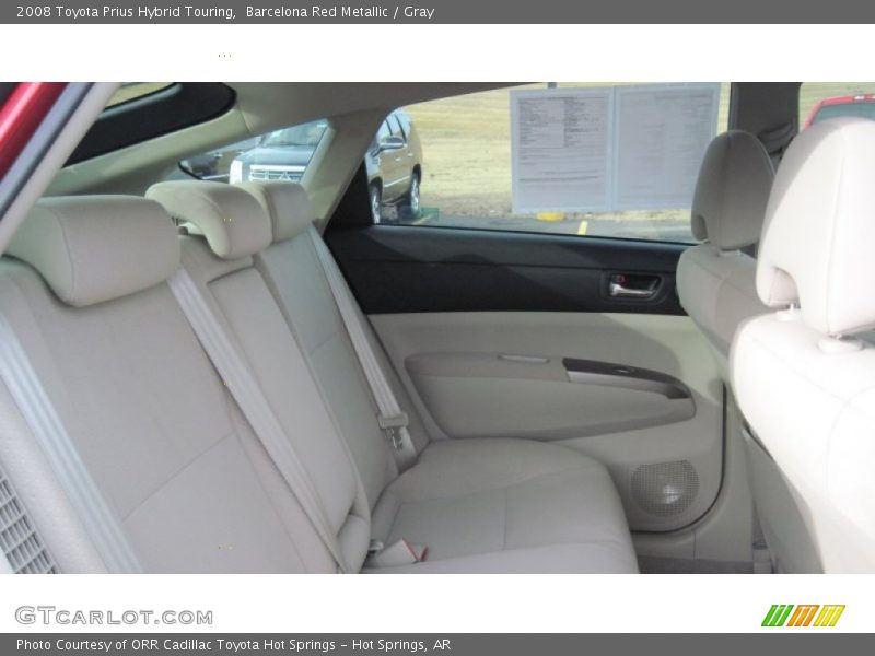 Barcelona Red Metallic / Gray 2008 Toyota Prius Hybrid Touring