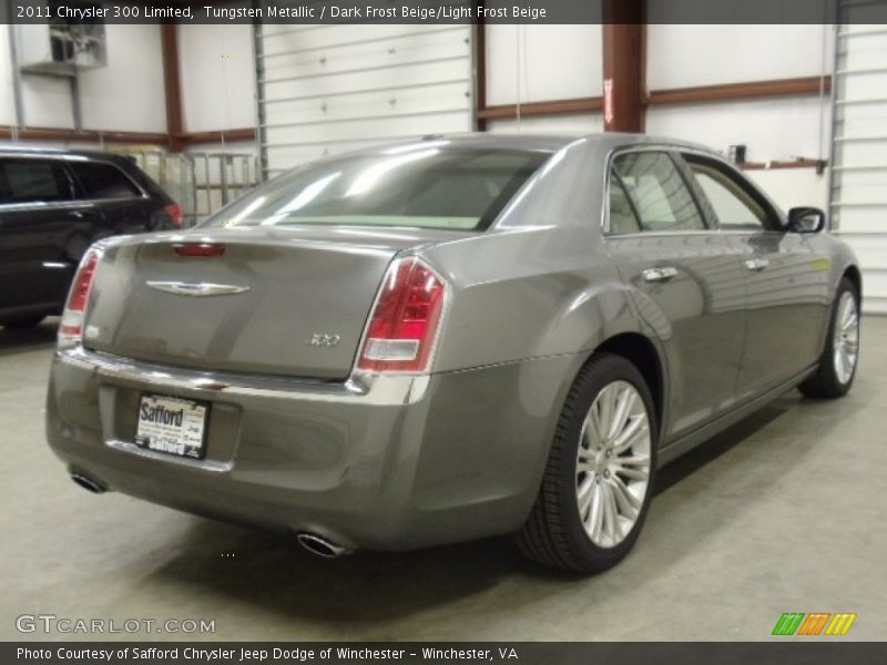 Tungsten Metallic / Dark Frost Beige/Light Frost Beige 2011 Chrysler 300 Limited