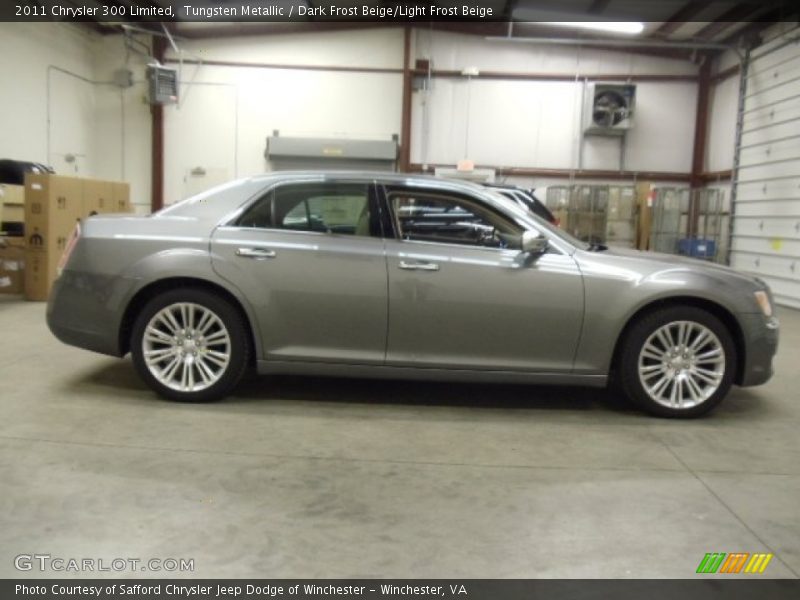 Tungsten Metallic / Dark Frost Beige/Light Frost Beige 2011 Chrysler 300 Limited