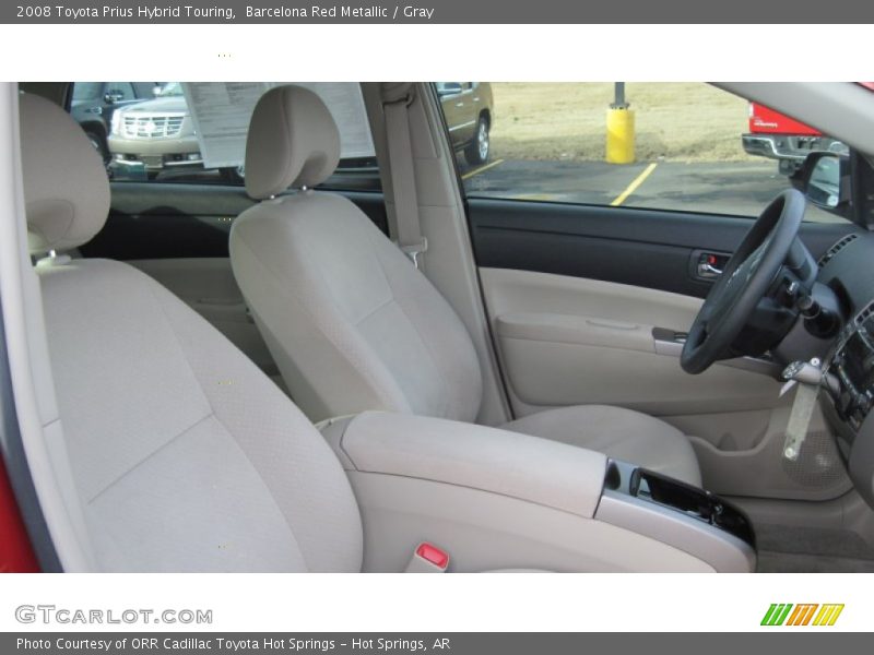Barcelona Red Metallic / Gray 2008 Toyota Prius Hybrid Touring