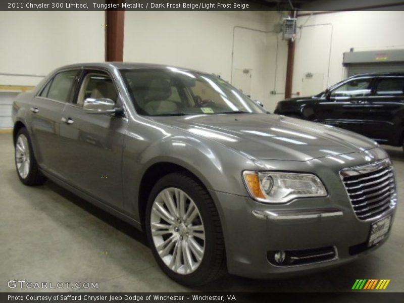 Tungsten Metallic / Dark Frost Beige/Light Frost Beige 2011 Chrysler 300 Limited