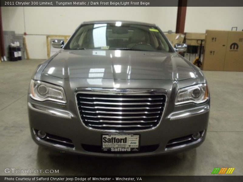 Tungsten Metallic / Dark Frost Beige/Light Frost Beige 2011 Chrysler 300 Limited