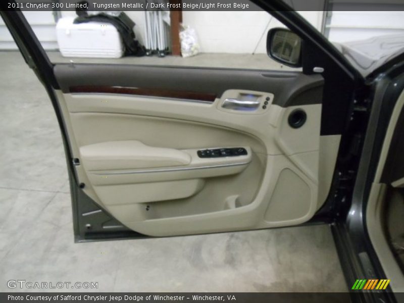 Tungsten Metallic / Dark Frost Beige/Light Frost Beige 2011 Chrysler 300 Limited