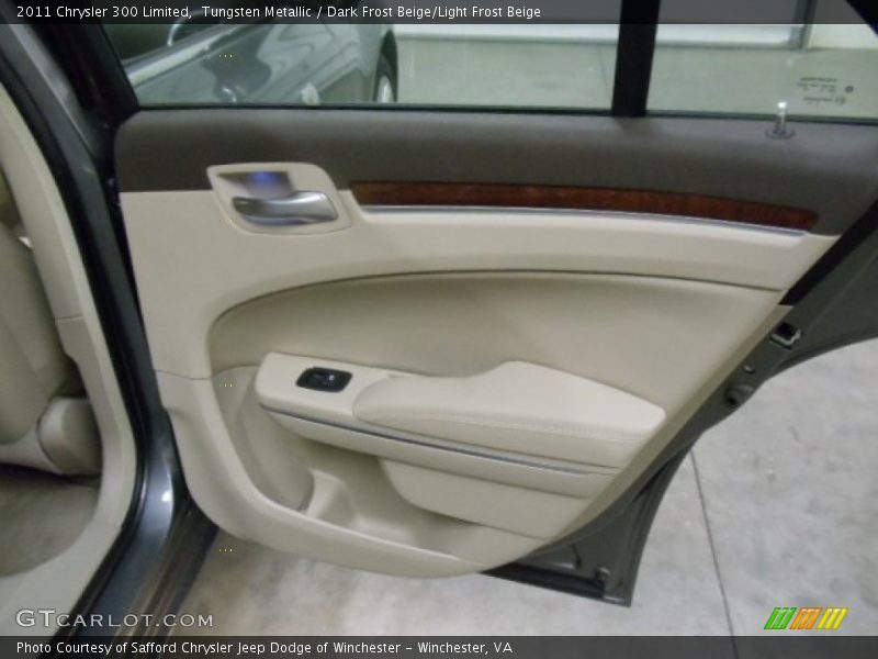 Tungsten Metallic / Dark Frost Beige/Light Frost Beige 2011 Chrysler 300 Limited