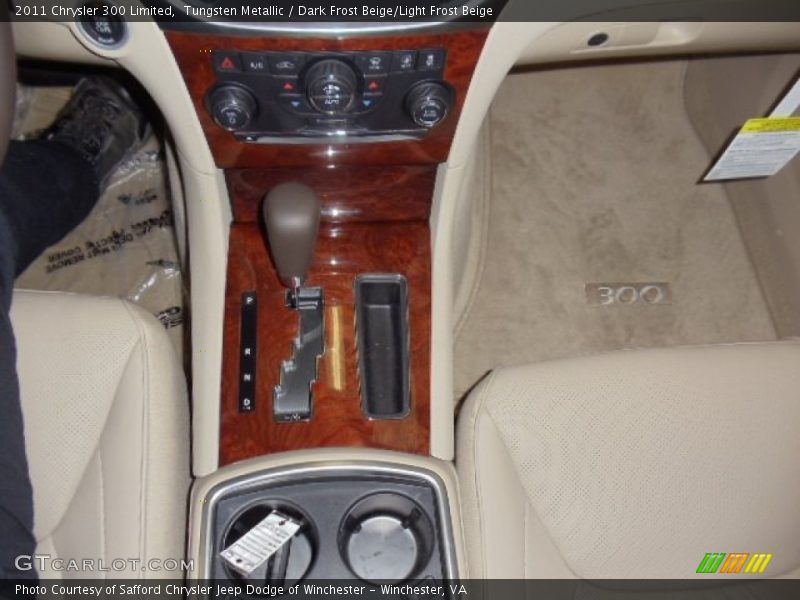 Tungsten Metallic / Dark Frost Beige/Light Frost Beige 2011 Chrysler 300 Limited