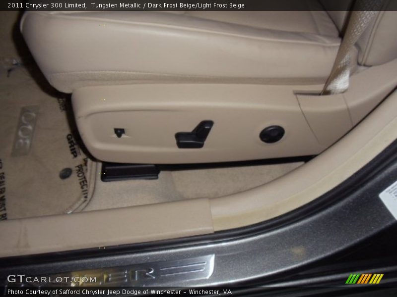 Tungsten Metallic / Dark Frost Beige/Light Frost Beige 2011 Chrysler 300 Limited