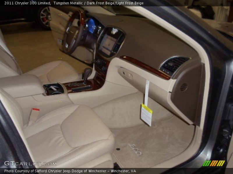 Tungsten Metallic / Dark Frost Beige/Light Frost Beige 2011 Chrysler 300 Limited