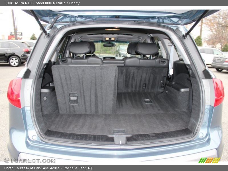 Steel Blue Metallic / Ebony 2008 Acura MDX