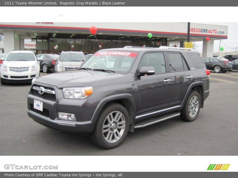 Magnetic Gray Metallic / Black Leather 2011 Toyota 4Runner Limited