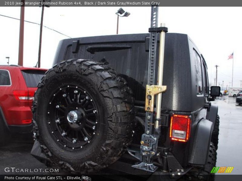 Black / Dark Slate Gray/Medium Slate Gray 2010 Jeep Wrangler Unlimited Rubicon 4x4