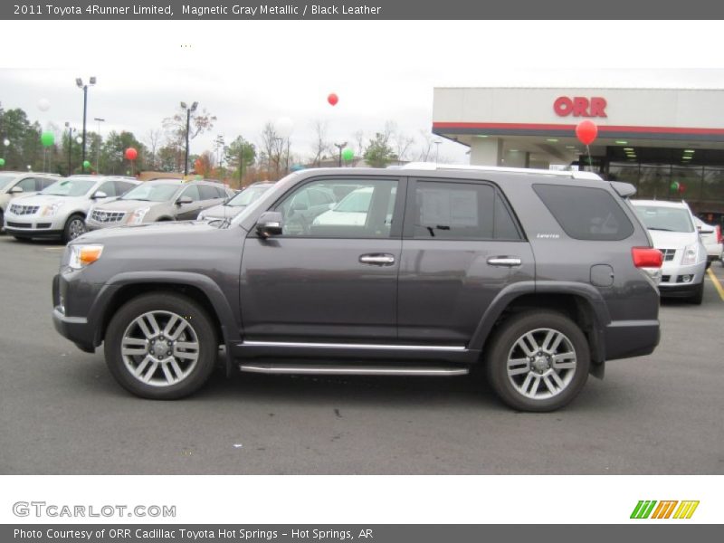 Magnetic Gray Metallic / Black Leather 2011 Toyota 4Runner Limited