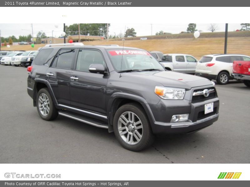 Magnetic Gray Metallic / Black Leather 2011 Toyota 4Runner Limited