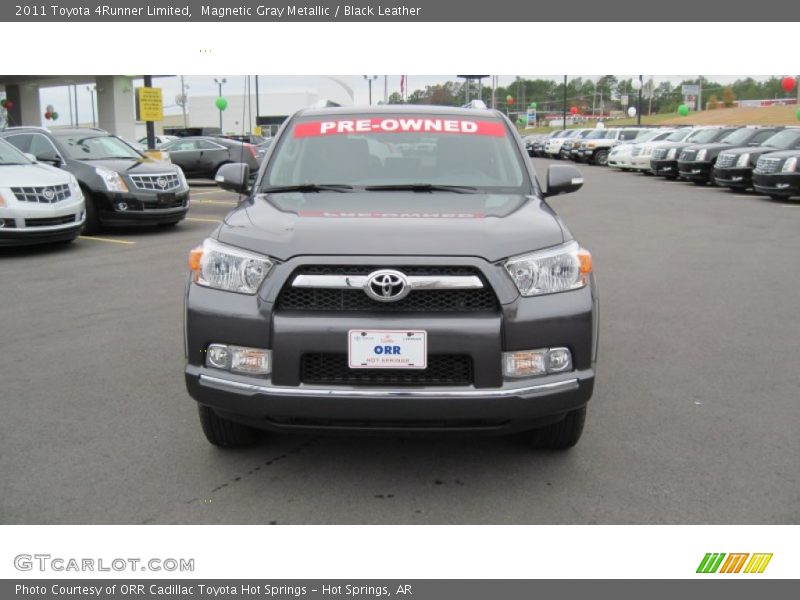 Magnetic Gray Metallic / Black Leather 2011 Toyota 4Runner Limited