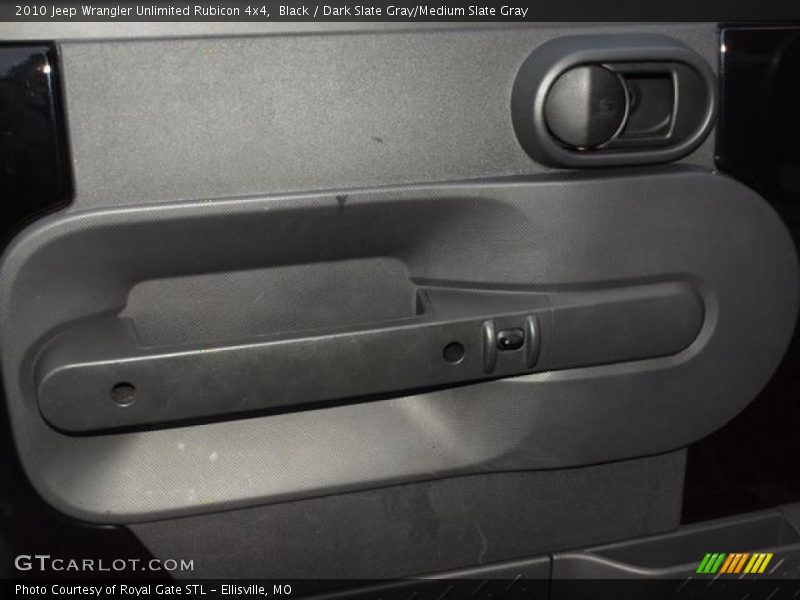 Black / Dark Slate Gray/Medium Slate Gray 2010 Jeep Wrangler Unlimited Rubicon 4x4