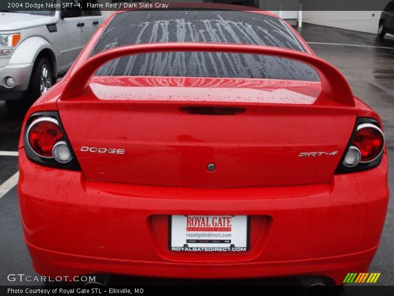 Flame Red / Dark Slate Gray 2004 Dodge Neon SRT-4