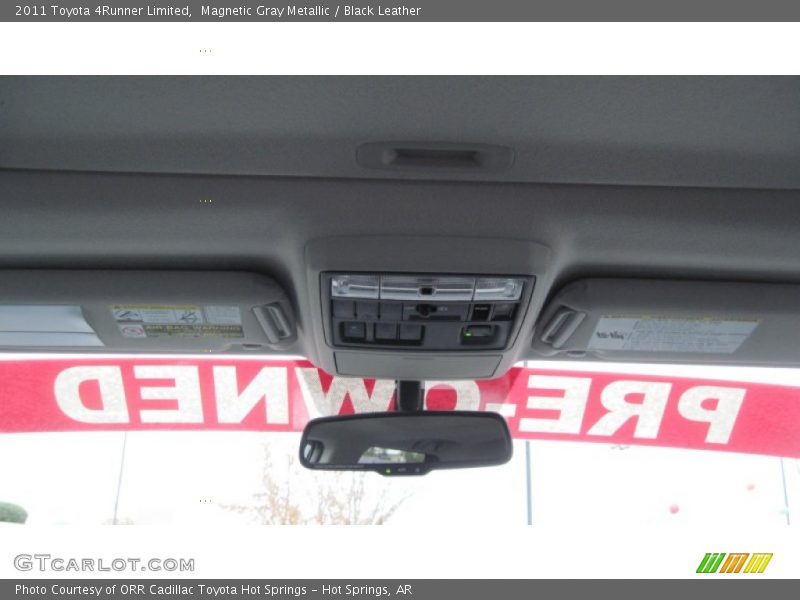 Magnetic Gray Metallic / Black Leather 2011 Toyota 4Runner Limited