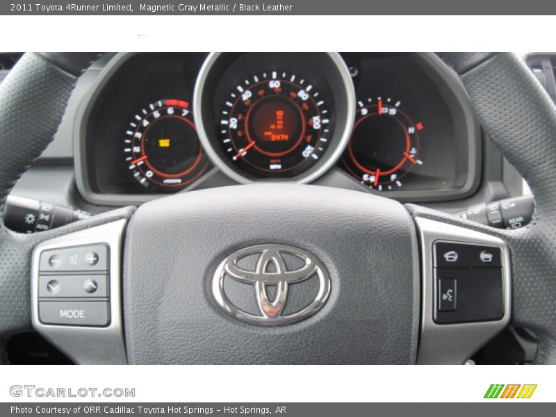 Magnetic Gray Metallic / Black Leather 2011 Toyota 4Runner Limited