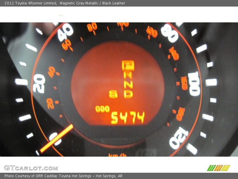 Magnetic Gray Metallic / Black Leather 2011 Toyota 4Runner Limited