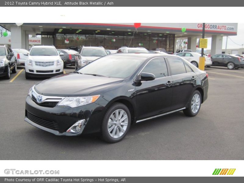 Attitude Black Metallic / Ash 2012 Toyota Camry Hybrid XLE