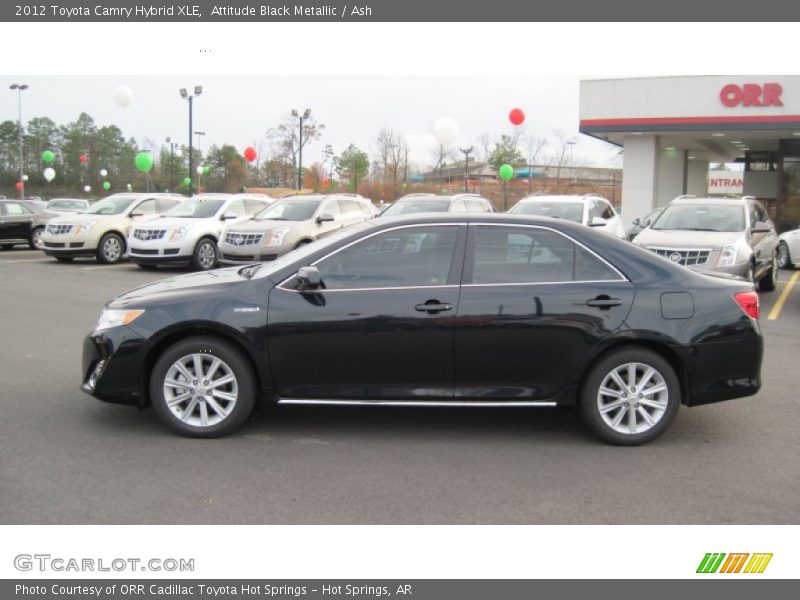Attitude Black Metallic / Ash 2012 Toyota Camry Hybrid XLE