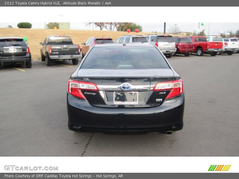 Attitude Black Metallic / Ash 2012 Toyota Camry Hybrid XLE