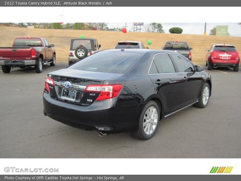 Attitude Black Metallic / Ash 2012 Toyota Camry Hybrid XLE
