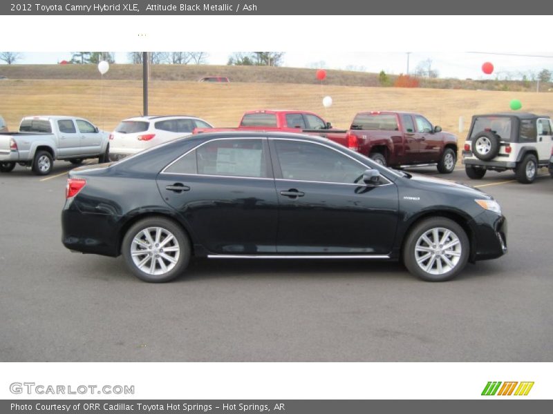 Attitude Black Metallic / Ash 2012 Toyota Camry Hybrid XLE