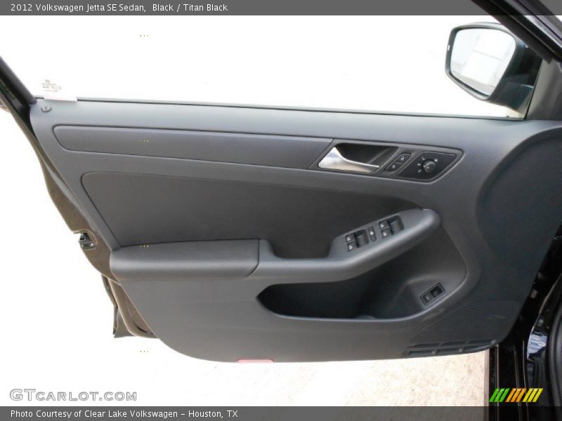 Black / Titan Black 2012 Volkswagen Jetta SE Sedan