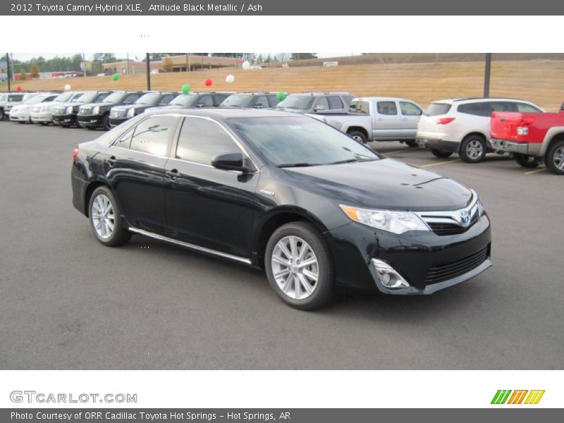 Attitude Black Metallic / Ash 2012 Toyota Camry Hybrid XLE