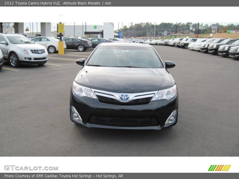 Attitude Black Metallic / Ash 2012 Toyota Camry Hybrid XLE