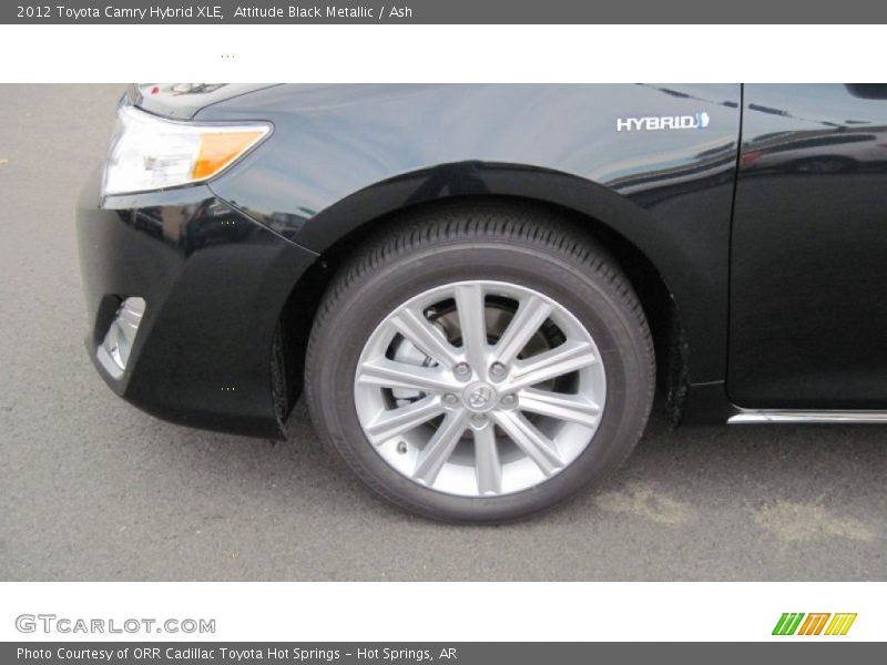 Attitude Black Metallic / Ash 2012 Toyota Camry Hybrid XLE