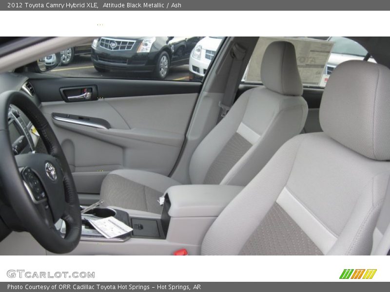 Attitude Black Metallic / Ash 2012 Toyota Camry Hybrid XLE