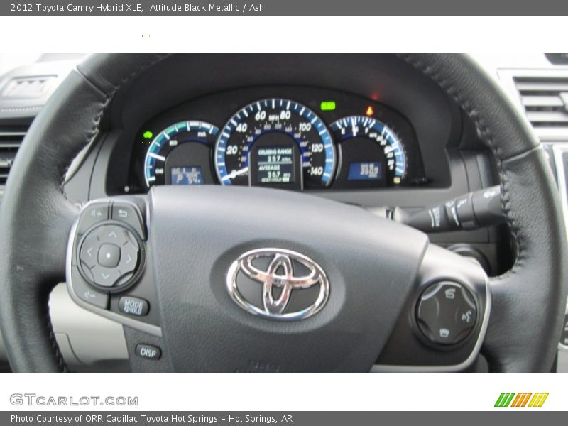 Attitude Black Metallic / Ash 2012 Toyota Camry Hybrid XLE