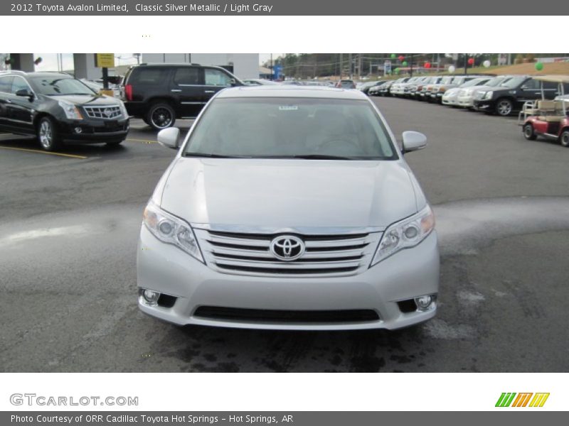 Classic Silver Metallic / Light Gray 2012 Toyota Avalon Limited