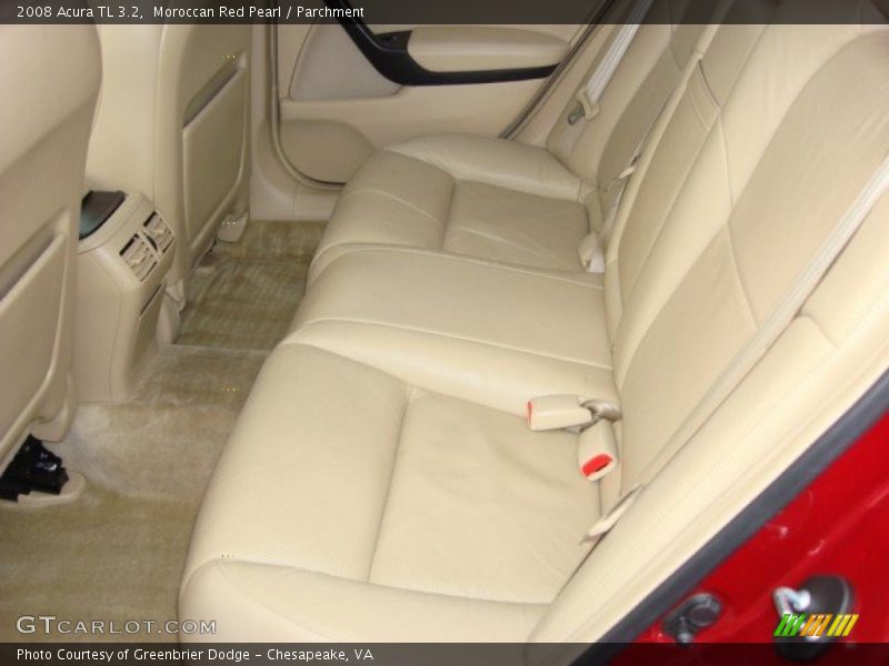 Moroccan Red Pearl / Parchment 2008 Acura TL 3.2