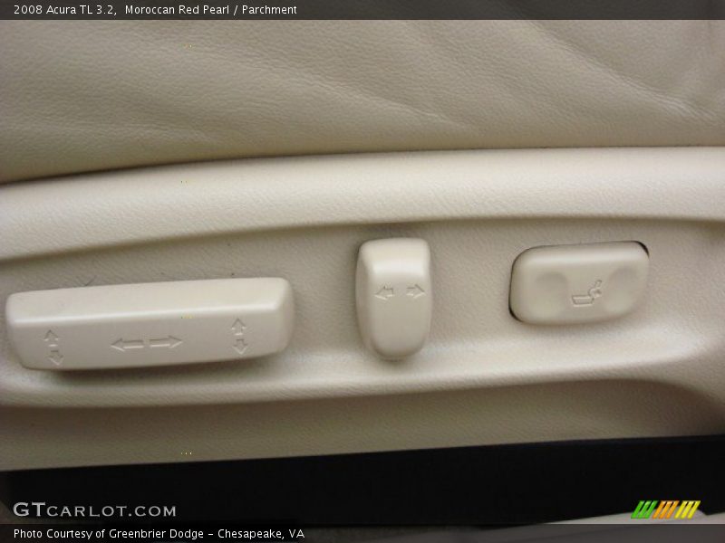 Moroccan Red Pearl / Parchment 2008 Acura TL 3.2