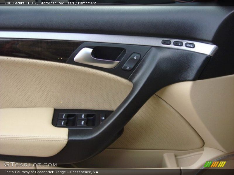 Moroccan Red Pearl / Parchment 2008 Acura TL 3.2