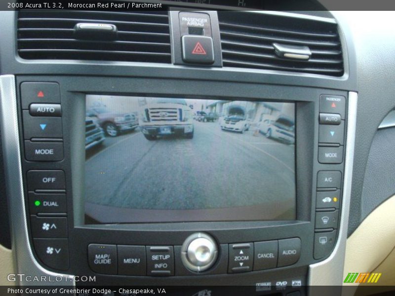 Moroccan Red Pearl / Parchment 2008 Acura TL 3.2
