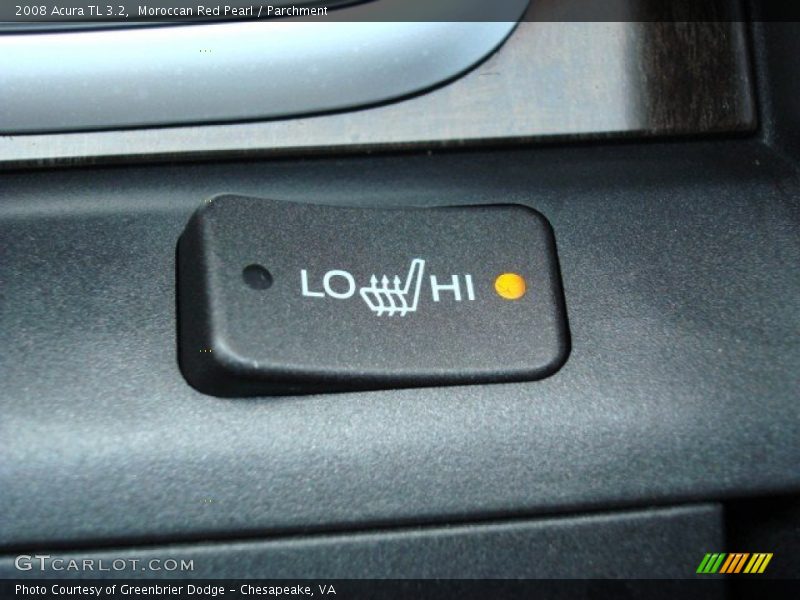 Moroccan Red Pearl / Parchment 2008 Acura TL 3.2